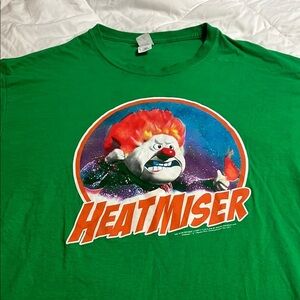 Fruit of the Loom Green Cotton T-Shirt